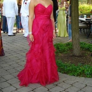 Badgley Mischka Organza Gown // Kirsten Dunst Oscars Dupe